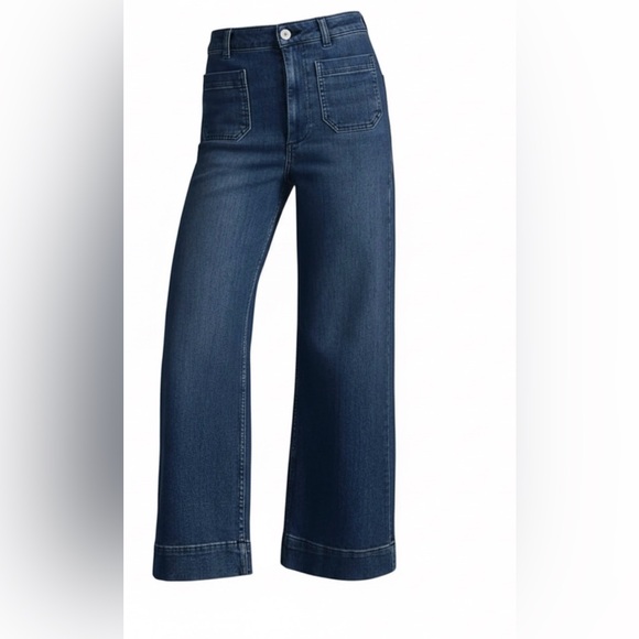 Denim - Classic Blue Wide-Leg Women Jeans